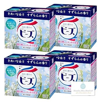 Kao ビーズ すずらんの香り 800g 粉末洗剤21箱 ニュービーズ 洗濯洗剤 粉末 800g すずらんの香り : Web Shop